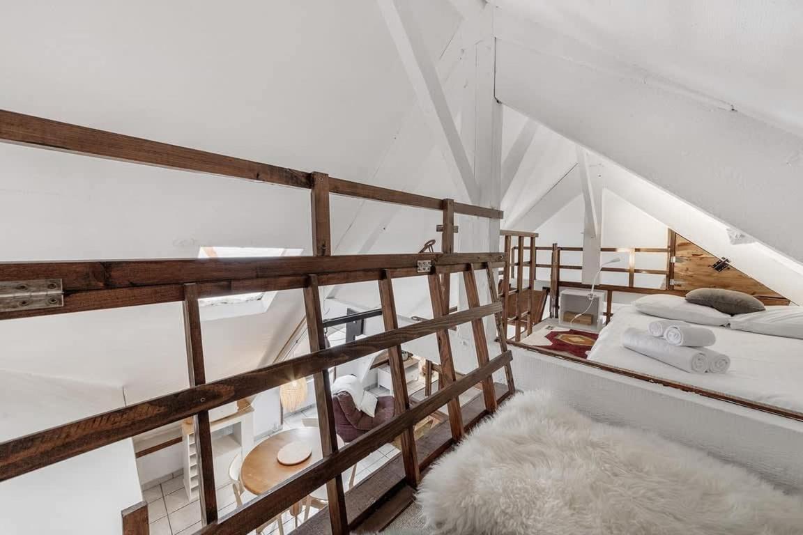 Le 38 - Studio Atypique Au Coeur De Cancale-3 Pers Esterno foto
