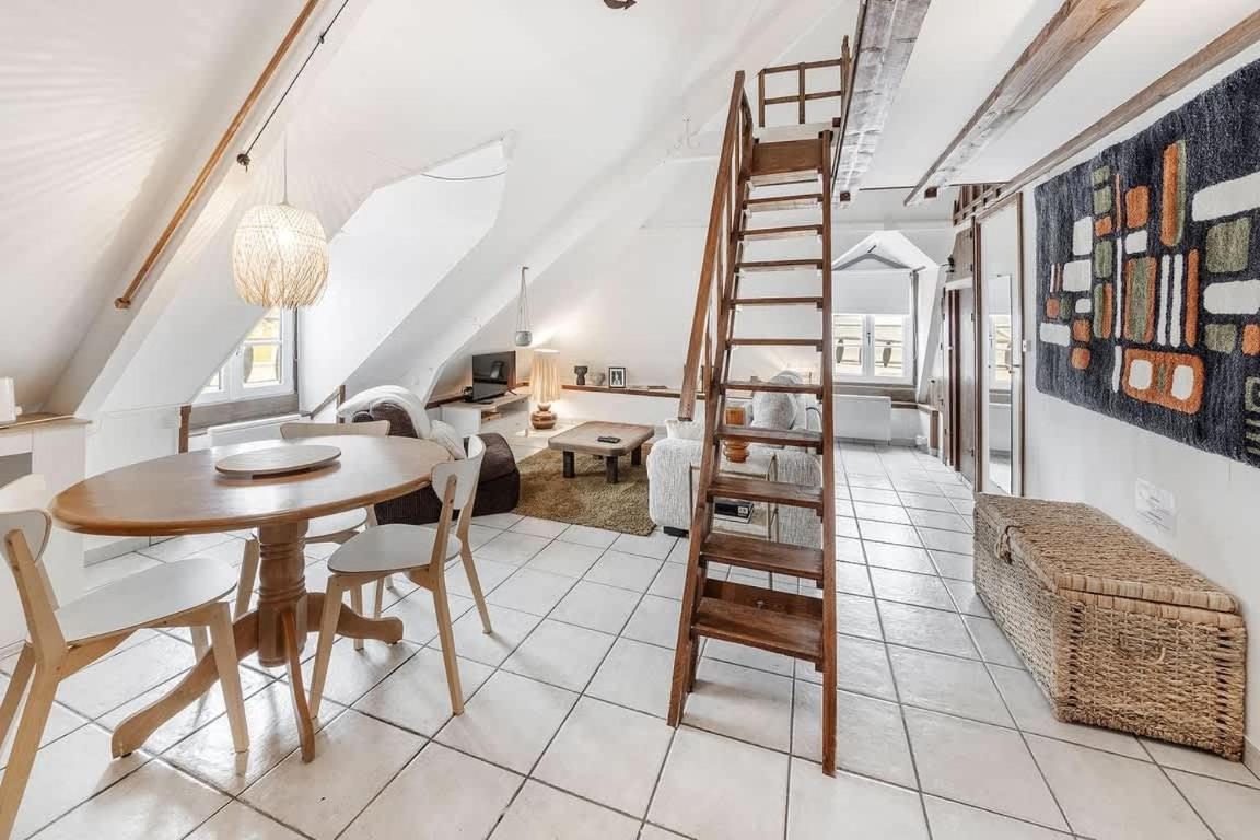 Le 38 - Studio Atypique Au Coeur De Cancale-3 Pers Esterno foto